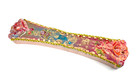 Beautiful Mzuzah Case Michal Negrin Crystals Flowers With Box.