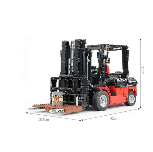 MOULD KING 13106 Technic RC Forklift Truck Car APP Remote Control Building Block - Picture 5 of 5