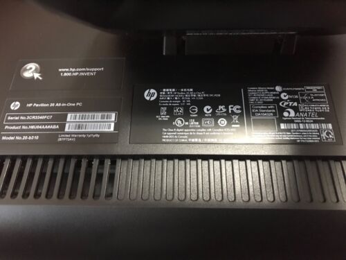 HP Pavilion 20 All-In-One Windows 10 4GB AMD E1 HDD 500 GB - Picture 3 of 5