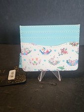 Loungefly Disney Princess Companion Cardholder Characters Floral Pattern