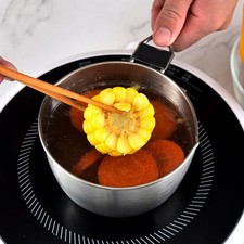  Pentole Acciaio Inox Pentola Per Salsa Stufato Con Coperchio Piccola