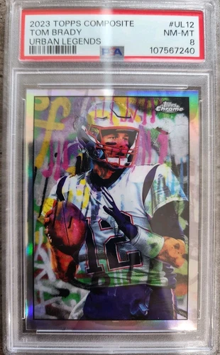 2023 Topps Composite Tom Brady- Urban Legends PSA 8 #UL-12-Case Hit! Patriots