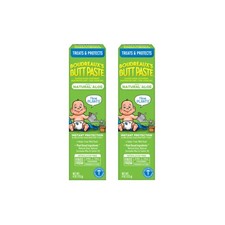 Boudreaux's Butt Paste Diaper Rash Ointment 4oz Tube 2-Pack w/ Natural Aloe