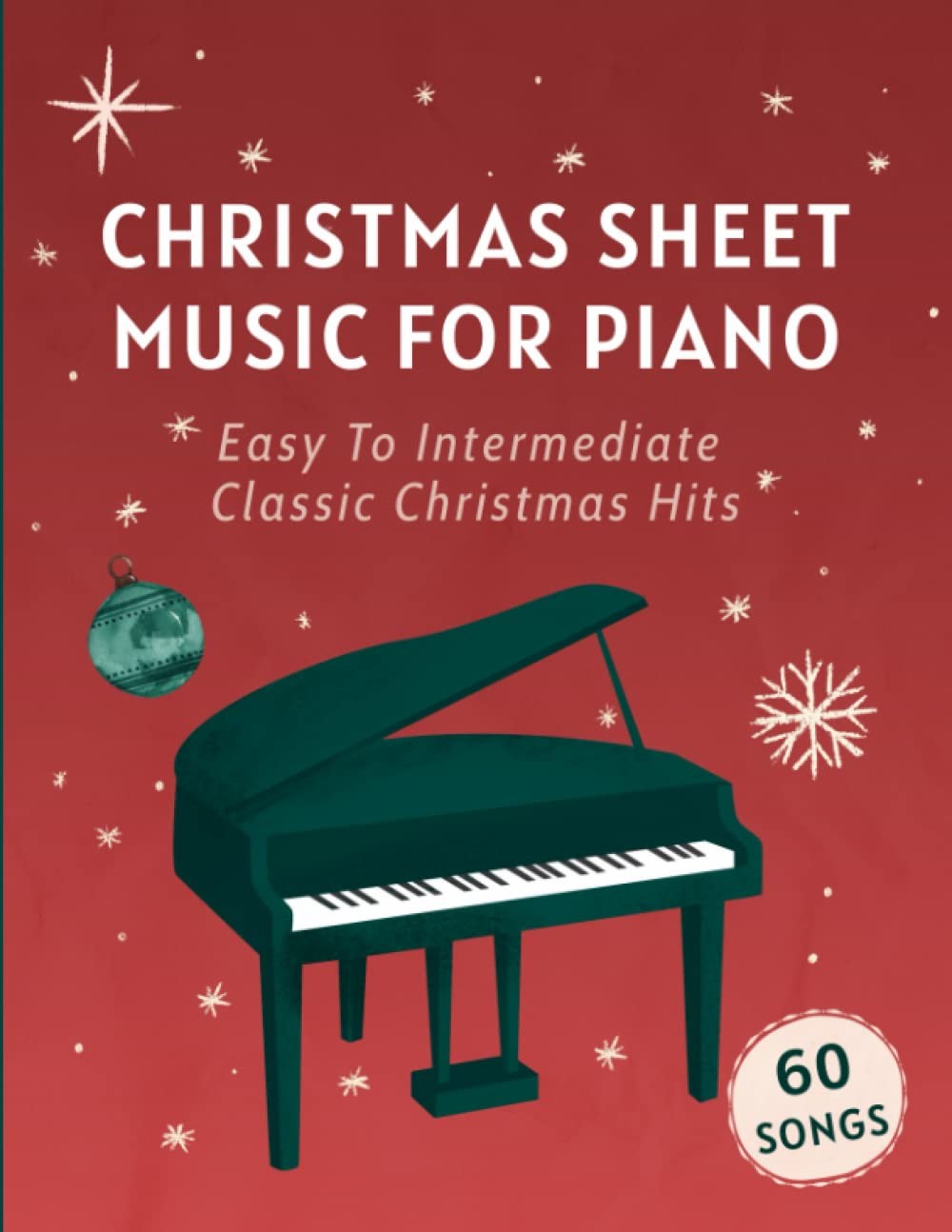 Christmas Sheet Music For Piano: 60 Easy To Intermediate Classic Christmas... - Image 4