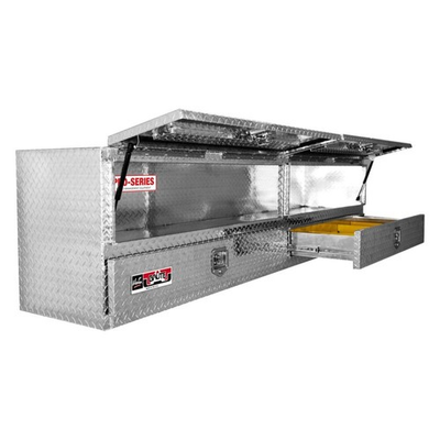 #ad Brute High Capacity Contractor Double Doors Top Mount Tool Box w Bottom Drawers $1670.99