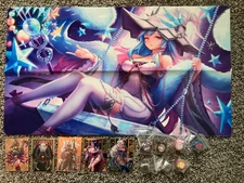 Amanda Lapalme Mana Moon Collection Field Center Playmat Dice Witchcrafter