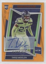 2022 Panini Rookies & Stars Orange Signatures /199 Tariq Woolen #165 Auto 1oq2