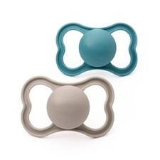MAM Air Soother 6  18m Twin Pack Extra Airflow Orthodontic Silicone Teat NEW