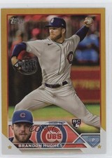 2023 Topps Series 1 Gold Foil Brandon Hughes #97 0c2