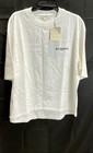 All Saints Men White Solid Organic Guardian Amelie Tee Shirt Large