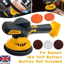 6 Speed Car Buffer Polisher for Dewalt 18V 20V Battery, Orbital Polisher Replace