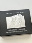 2023 American Eagle $1 - One Ounce Silver Dollar  proof Coin - West Point
