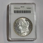 1878-CC ANACS MS62 Morgan Dollar Carson City Silver Dollar