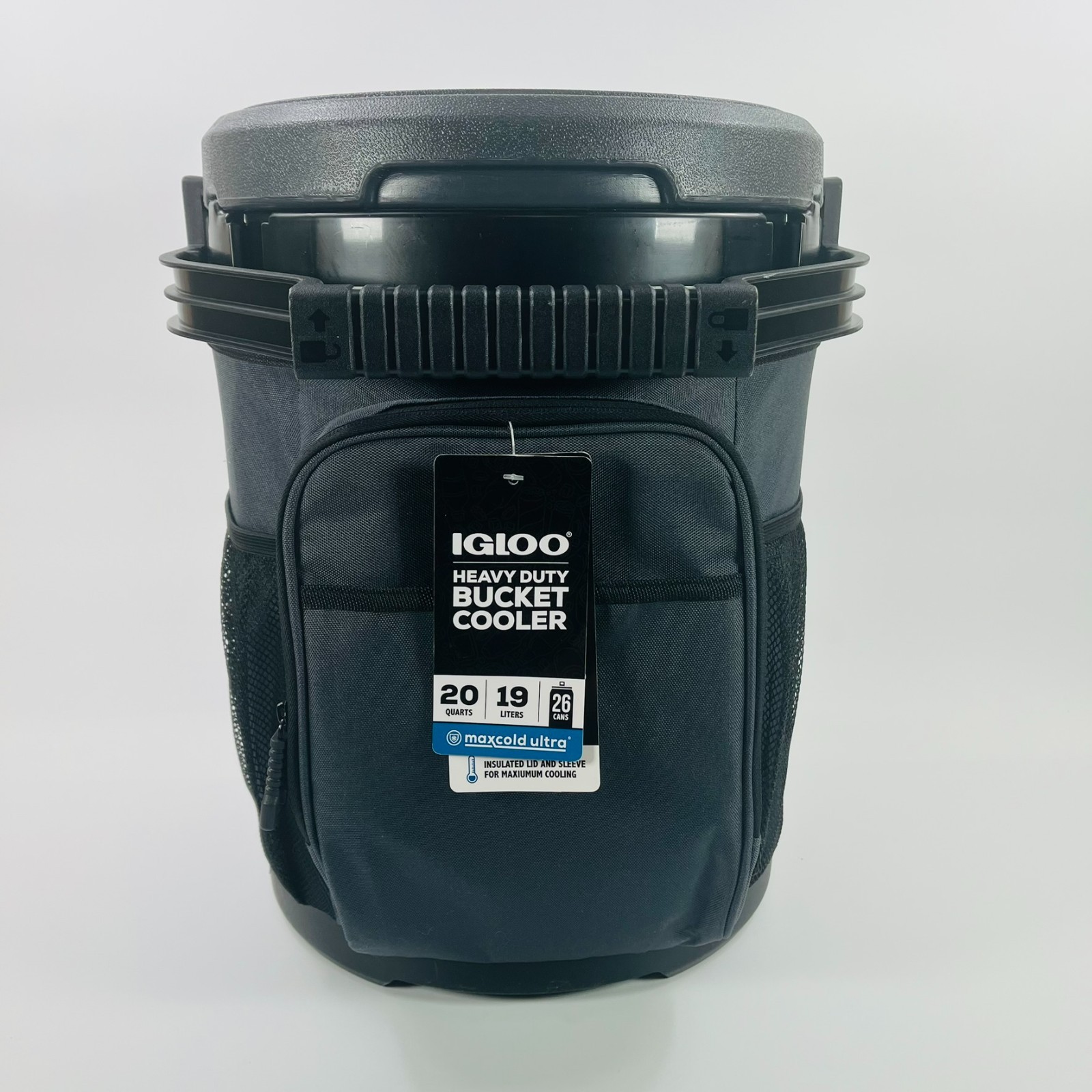 Igloo Heavy Duty Bucket Cooler 'Tactical Grey' 20QTCOOLBUCK-TACTICALGRY 20 Quart