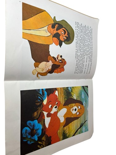 Walt Disney Rox Et Rouky Beaux Films Gdl French 1981 Paperback Large Rare - Picture 5 of 7