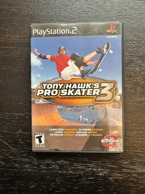 Tony Hawk's Pro Skater 3 PS2 (Sony PlayStation 2, 2002) Complete