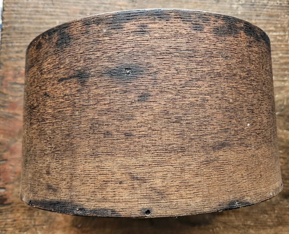 Antique Vintage Bentwood Pantry Box Maine Barn 9 1/2" X 5 1/4" - Image 2 of 4