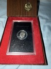 1971 S Eisenhower Proof Brown Box 40% Silver Ike Dollar Brown Box — photo 1