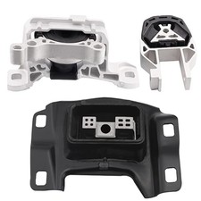 Engine Motor and Transmission Mount Kit 3 PCS Compatible with 2014-2017