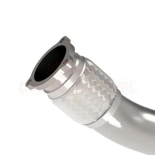 Tubo medio eléctrico aFe con eliminación de resonador para Audi A5 2010-2016 Foto 3 de 4