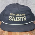 Vintage New Orleans Saints NFL AJD Authentic Proline Rope Snapback Hat — photo 1
