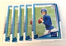 Lot of 5 2025 Donruss JAXSON DART Giants RC Rookie # 400 