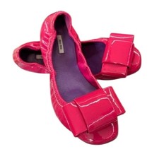 Miu Miu Patent Leather Size 38 Pink Ballet Flats