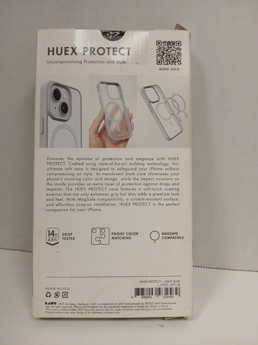 Laut Huex Protect Hellblau Handyhülle für iPhone 15 Plus und 14 Plus - Bild 2 von 3