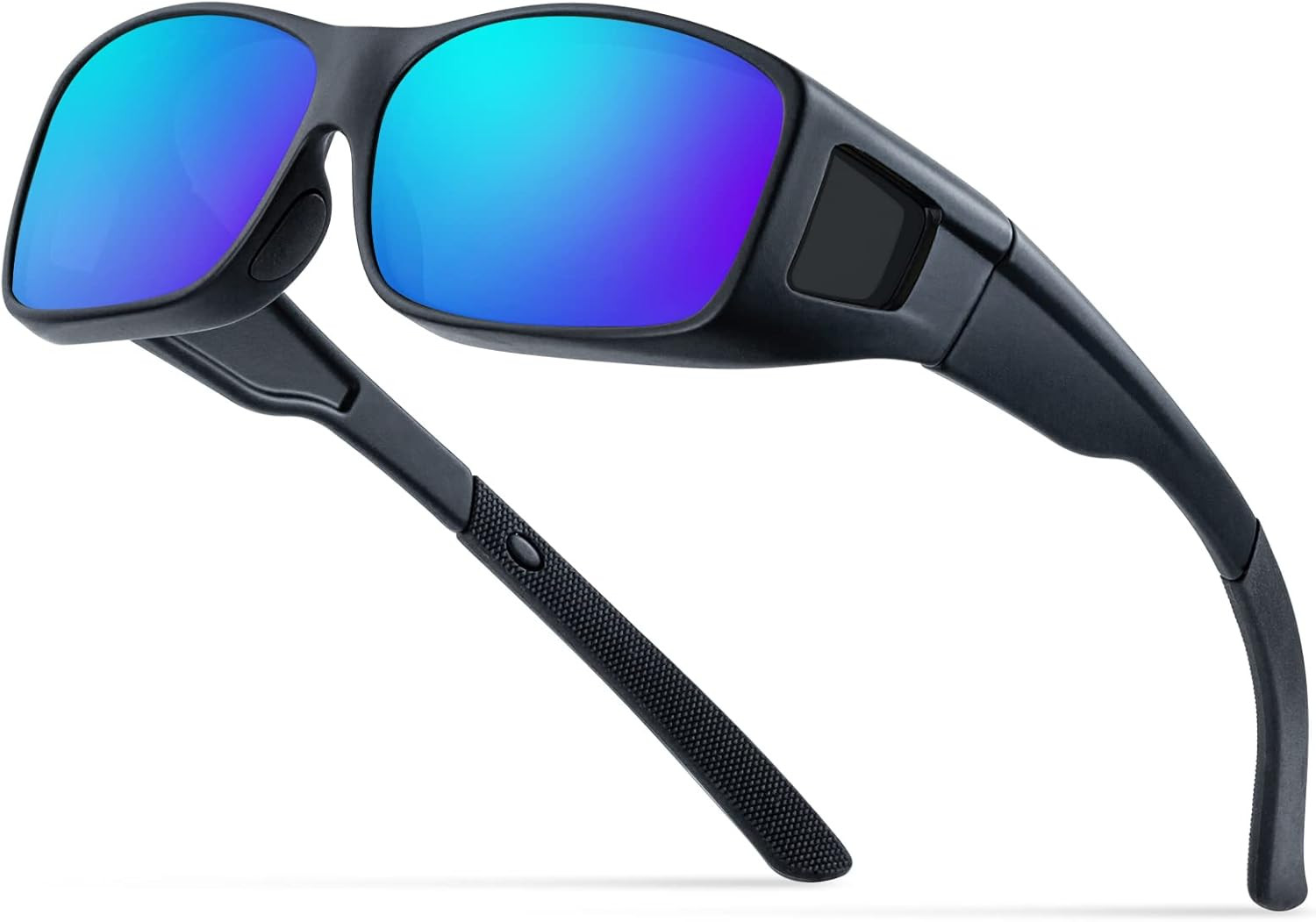 Fit over Glasses,Over Prescription Glasses,100% UV Protection Anti-Glare Sunglas