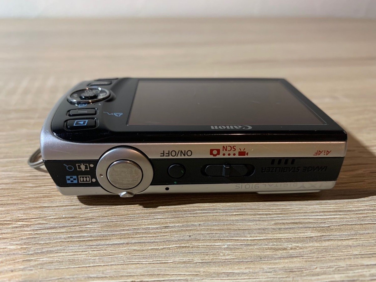 Canon IXY 910 IS Silver 8.0MP Compact Digital Camera | eBay