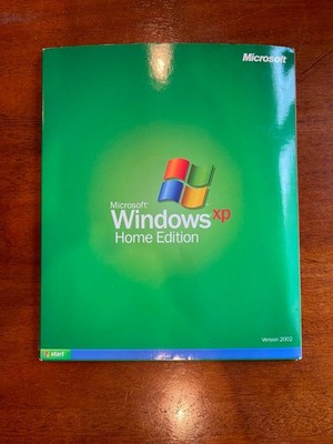 MICROSOFT Windows XP Home Edition Version 2002 CD & Product Key