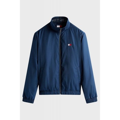 Tommy Jeans | DM21936 Demi-Season Essential Padded Standup Collar Jacket - Navy