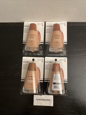 Covergirl Clean Liquid Foundation 140 Natural Beige 1 Oz. x4 READ