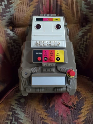 Vintage Mego Corp 1978 2-XL Talking Robot Toy 8 Track Player Untested