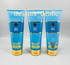Bath  Body Works AQUA HOUR Ultimate Hydration Body Cream 8oz Set of 3 New