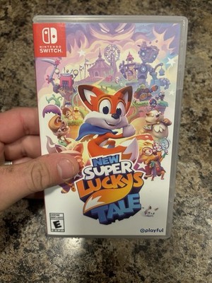 New Super Lucky's Tale - Nintendo Switch - CIB Complete - Tested & Working