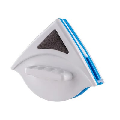 Double-Sided Magnetic Window Cleaner with Safety Rope for 3 8mm Glass