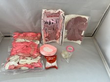 33 Pink Bow and Balloons Birthday Set for Party Decorations Supplies