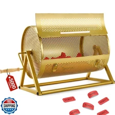 GADFISH Extra Large Raffle Drum, Thickened Raffle Ticket Spinner Drum Box (Ho