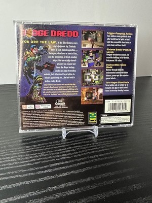 Judge Dredd Sur PS1 – Complet Avec Boîtier Et Manuel – Jeu PAL Très Bon état