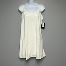 NWT Gap Fit Runaround White Active Tennis Golf Tank Dress Womens Sz L Tall