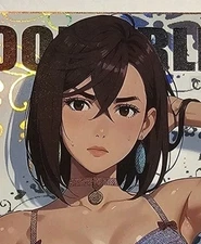 Momo Ayase Dandadan Anime Sexy Waifu Comic Card