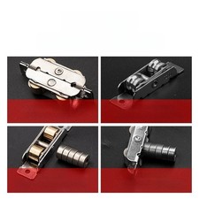 6.4x1.6x1cm 6.85x1.4x1.13cm Copper Window Pulley for 80/88 PVC Sliding Doors