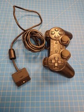 Sony PlayStation 2 PS2 DualShock 2 Controller Black OEM Original Gamepad