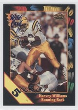 1991 Wild Card Draft 5 Stripe Harvey Williams #99 Rookie RC f7f. rookie card picture