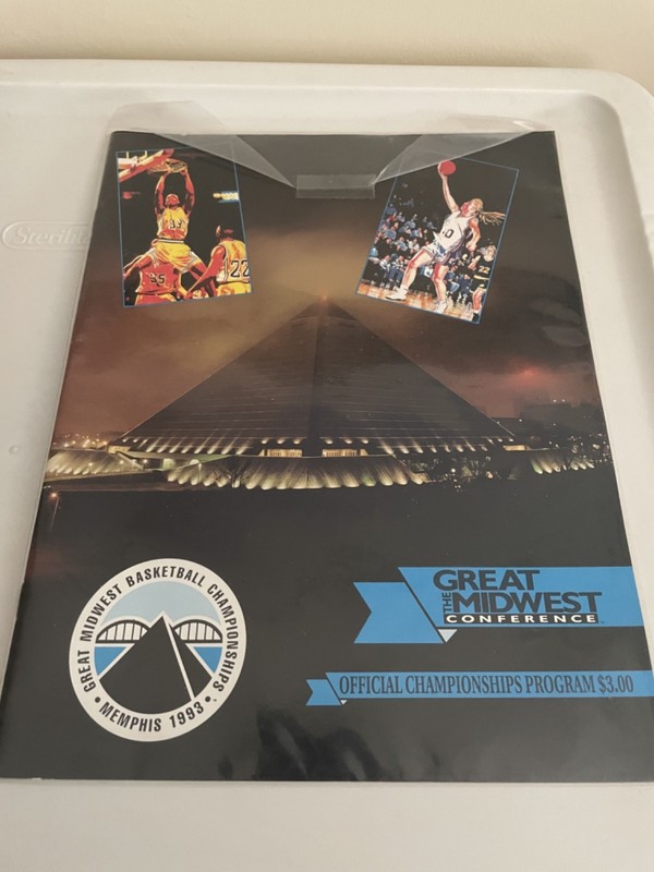 NCAA Mens Basketball Great Midwest Conference Tournament 1993 Memphis