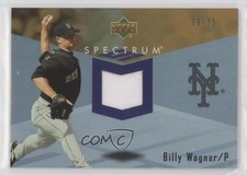 2007 Upper Deck Spectrum Swatches Gold /75 Billy Wagner #SSW-BW HOF 0y9m