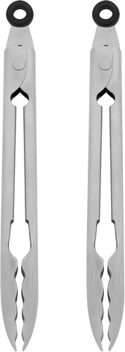 KitchenAid Set of 2 Stainless Steel Tongs with 7 inches,