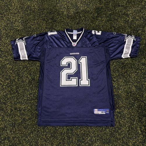 Dallas Cowboys NFL Julius J Jones #21 Reebok Mesh Football Jersey Mens Size XL - Picture 1 of 7