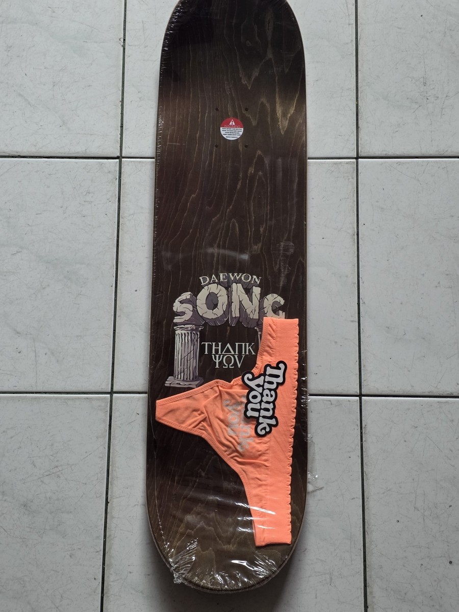 Daewon Song Thank You Skate Panty Skateboard Never Released Signed